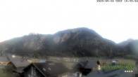 Archiv Foto Webcam Schrannen-Hof: Blick zum Zitterklapfen 19:00