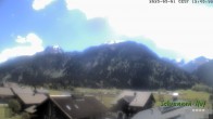 Archived image Webcam Schoppernau: Mt. Zitterklapfen 13:00