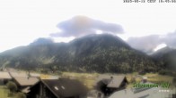 Archived image Webcam Schoppernau: Mt. Zitterklapfen 11:00