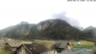 Archived image Webcam Schoppernau: Mt. Zitterklapfen 17:00