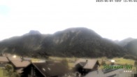 Archiv Foto Webcam Schrannen-Hof: Blick zum Zitterklapfen 13:00