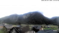 Archiv Foto Webcam Schrannen-Hof: Blick zum Zitterklapfen 19:00