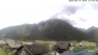 Archived image Webcam Schoppernau: Mt. Zitterklapfen 17:00