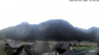 Archiv Foto Webcam Schrannen-Hof: Blick zum Zitterklapfen 19:00