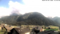 Archiv Foto Webcam Schrannen-Hof: Blick zum Zitterklapfen 17:00