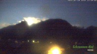 Archived image Webcam Schoppernau: Mt. Zitterklapfen 23:00