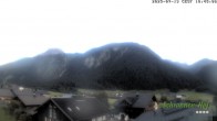 Archiv Foto Webcam Schrannen-Hof: Blick zum Zitterklapfen 19:00