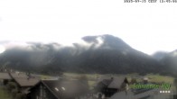 Archiv Foto Webcam Schrannen-Hof: Blick zum Zitterklapfen 13:00