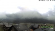 Archiv Foto Webcam Schrannen-Hof: Blick zum Zitterklapfen 19:00