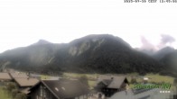 Archiv Foto Webcam Schrannen-Hof: Blick zum Zitterklapfen 13:00