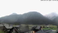 Archiv Foto Webcam Schrannen-Hof: Blick zum Zitterklapfen 19:00