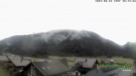Archiv Foto Webcam Schrannen-Hof: Blick zum Zitterklapfen 09:00