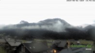 Archiv Foto Webcam Schrannen-Hof: Blick zum Zitterklapfen 19:00