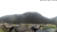 Archiv Foto Webcam Schrannen-Hof: Blick zum Zitterklapfen 17:00