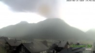 Archiv Foto Webcam Schrannen-Hof: Blick zum Zitterklapfen 15:00
