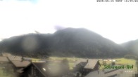 Archiv Foto Webcam Schrannen-Hof: Blick zum Zitterklapfen 13:00
