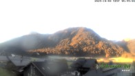 Archiv Foto Webcam Schrannen-Hof: Blick zum Zitterklapfen 07:00