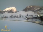 Archiv Foto Webcam Schoppernau: Ausblick Hotel Elisabeth 06:00