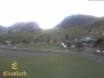 Archiv Foto Webcam Schoppernau: Ausblick Hotel Elisabeth 05:00