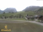 Archiv Foto Webcam Schoppernau: Ausblick Hotel Elisabeth 13:00