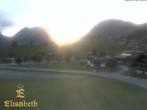 Archiv Foto Webcam Schoppernau: Ausblick Hotel Elisabeth 19:00
