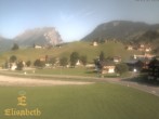 Archiv Foto Webcam Schoppernau: Ausblick Hotel Elisabeth 07:00