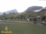 Archiv Foto Webcam Schoppernau: Ausblick Hotel Elisabeth 19:00