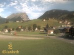 Archiv Foto Webcam Schoppernau: Ausblick Hotel Elisabeth 07:00