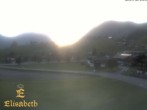 Archiv Foto Webcam Schoppernau: Ausblick Hotel Elisabeth 19:00