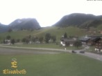 Archiv Foto Webcam Schoppernau: Ausblick Hotel Elisabeth 13:00