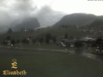 Archiv Foto Webcam Schoppernau: Ausblick Hotel Elisabeth 19:00