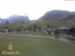 Archiv Foto Webcam Schoppernau: Ausblick Hotel Elisabeth 19:00