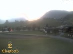 Archiv Foto Webcam Schoppernau: Ausblick Hotel Elisabeth 19:00