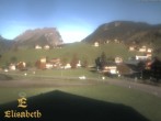 Archiv Foto Webcam Schoppernau: Ausblick Hotel Elisabeth 08:00