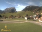 Archiv Foto Webcam Schoppernau: Ausblick Hotel Elisabeth 13:00