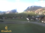 Archiv Foto Webcam Schoppernau: Ausblick Hotel Elisabeth 13:00