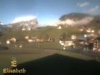Archiv Foto Webcam Schoppernau: Ausblick Hotel Elisabeth 07:00