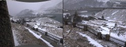 Archiv Foto Webcam Tauernmoossee - Blick auf die Staumauer 15:00