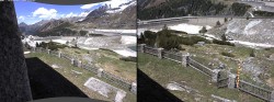 Archiv Foto Webcam Tauernmoossee - Blick auf die Staumauer 13:00