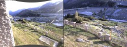 Archiv Foto Webcam Tauernmoossee - Blick auf die Staumauer 06:00