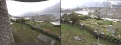 Archiv Foto Webcam Tauernmoossee - Blick auf die Staumauer 17:00