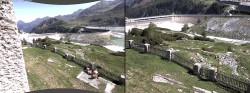 Archiv Foto Webcam Tauernmoossee - Blick auf die Staumauer 09:00