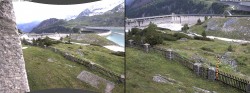 Archiv Foto Webcam Tauernmoossee - Blick auf die Staumauer 05:00
