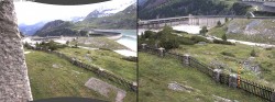 Archiv Foto Webcam Tauernmoossee - Blick auf die Staumauer 06:00