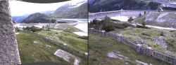 Archiv Foto Webcam Tauernmoossee - Blick auf die Staumauer 06:00