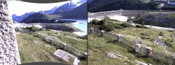 Archiv Foto Webcam Tauernmoossee - Blick auf die Staumauer 08:00