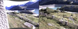 Archiv Foto Webcam Tauernmoossee - Blick auf die Staumauer 07:00