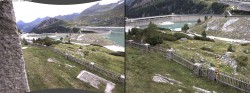 Archiv Foto Webcam Tauernmoossee - Blick auf die Staumauer 15:00