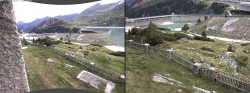 Archiv Foto Webcam Tauernmoossee - Blick auf die Staumauer 17:00
