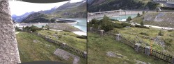 Archiv Foto Webcam Tauernmoossee - Blick auf die Staumauer 07:00